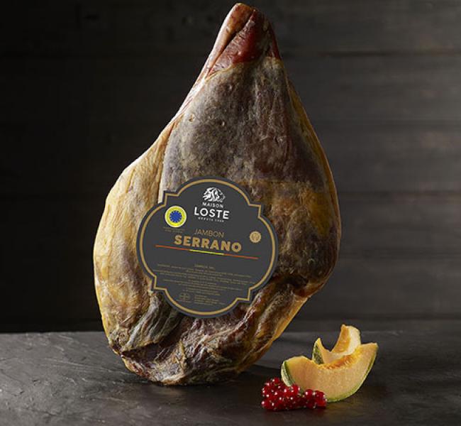 Jambon Serrano - jambon sec Loste Tradi-France