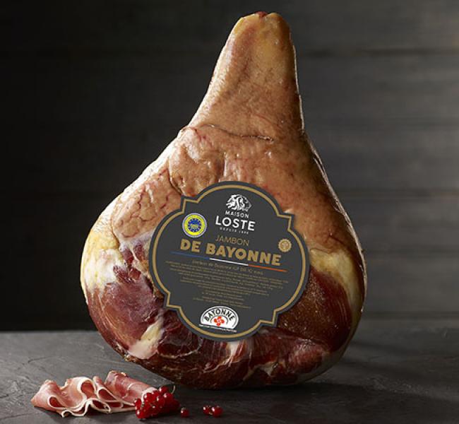 Jambon de bayonne IGP - jambon sec Loste Tradi-France